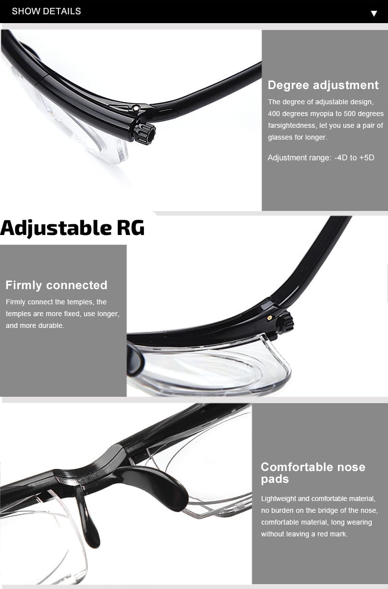 Grade Glasses (adjustable)
