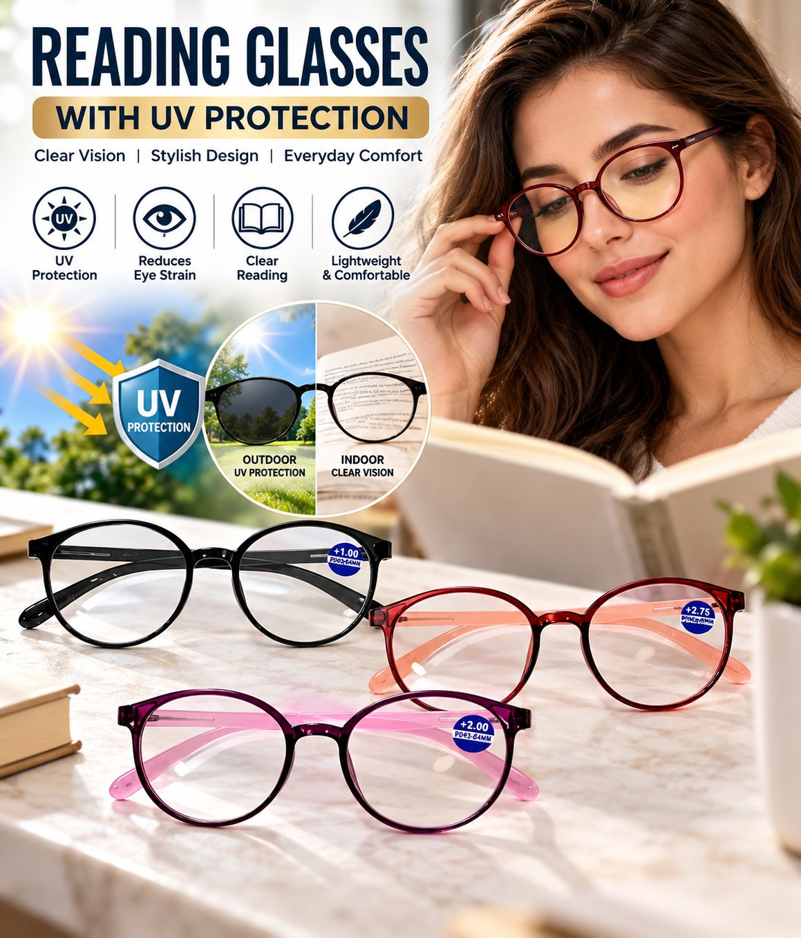 Classic Reading Glasses (G9)