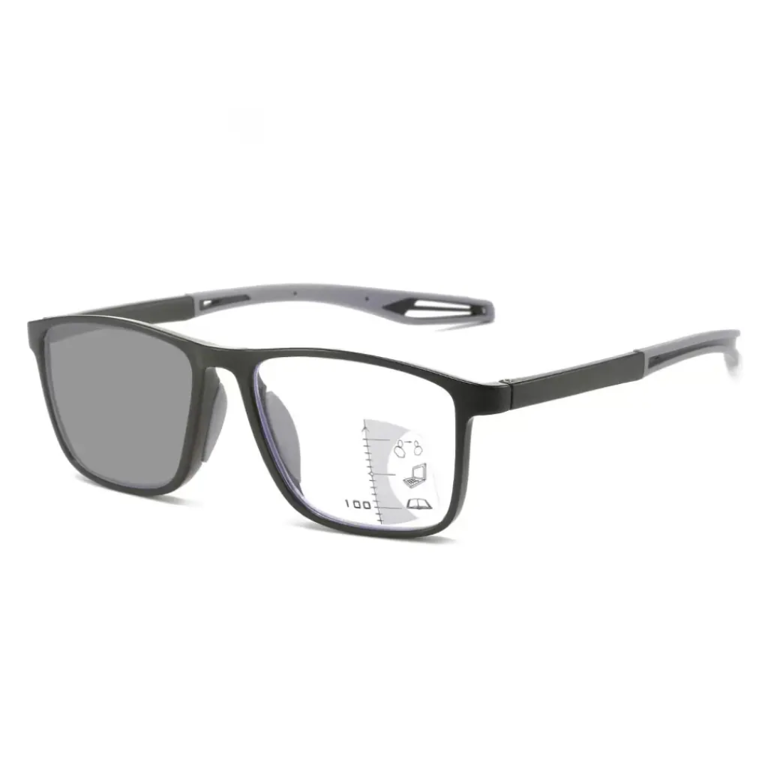 Multi Focus Progressive Photochromic Reading Glasses