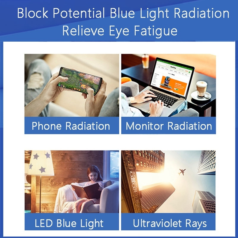 Photochromic + Anti Blue Light Glasses (AU4)