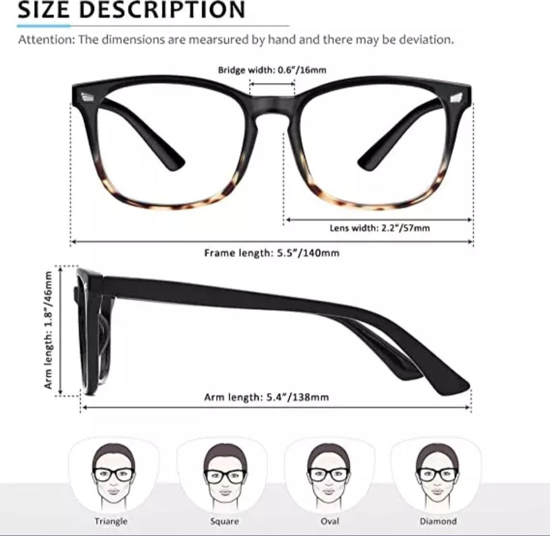 Anti Radiation Glasses (Matt)