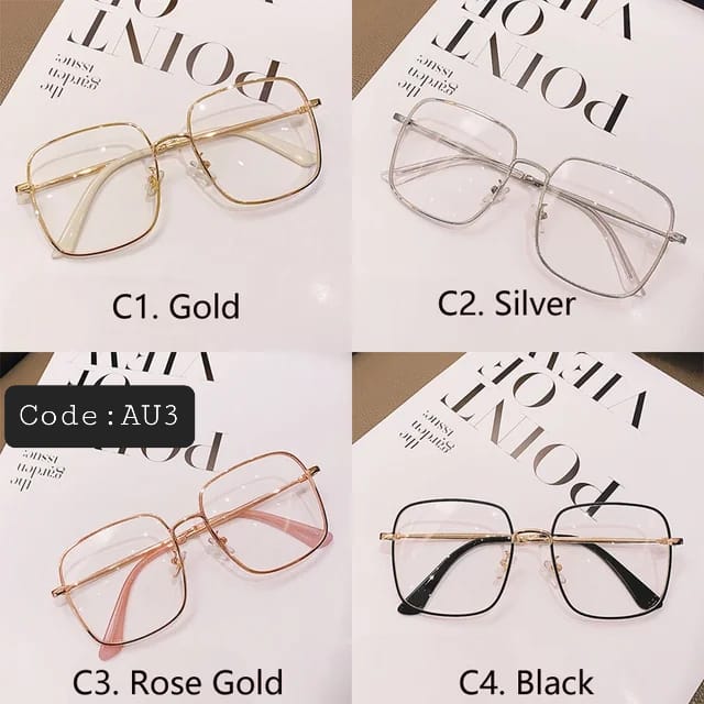 Photochromic + Anti Blue Light Glasses (AU3)