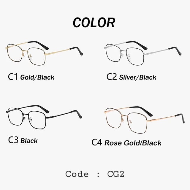 Photochromic + Anti Blue Light Glasses (CG2)