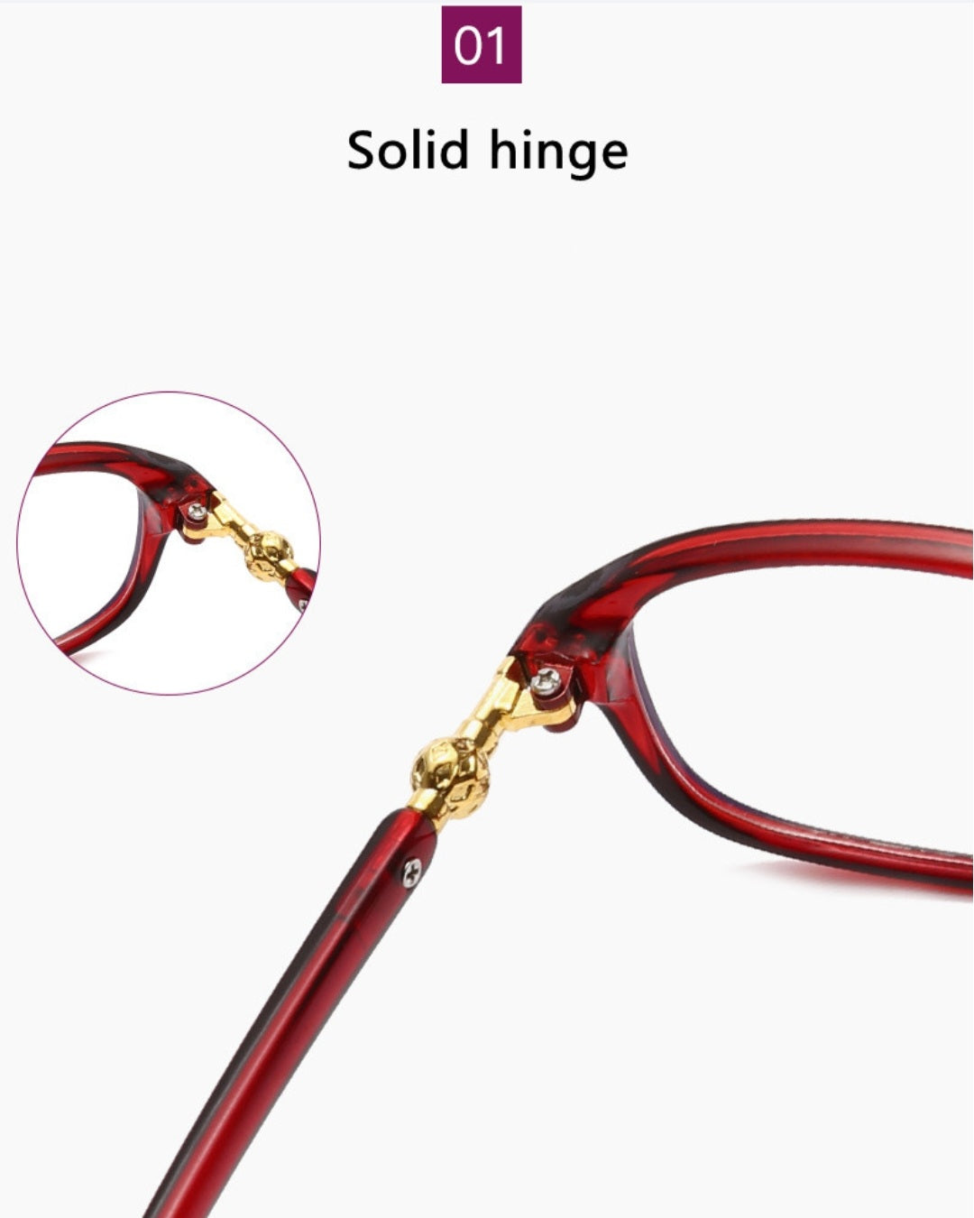 Anti Radiation Glasses (G Gold)