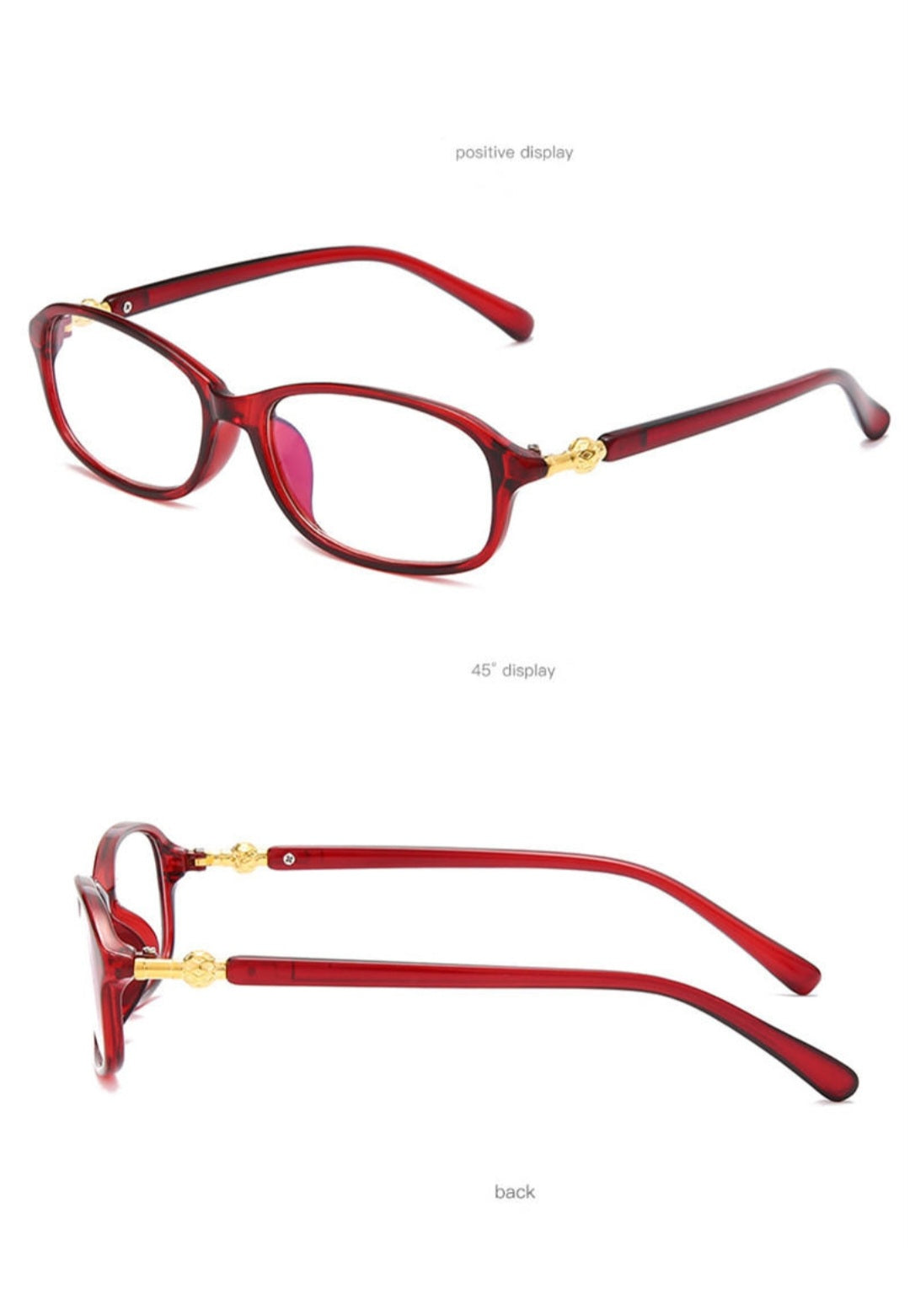 Anti Radiation Glasses (G Gold)