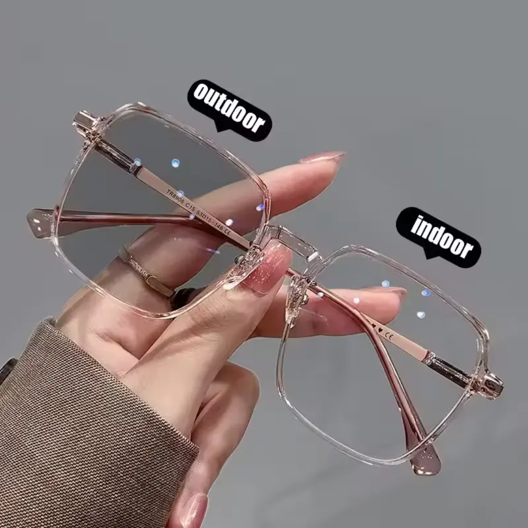 Photochromic Glasses, One Pair. Two Modes. Unlimited Comfort.(GU8)