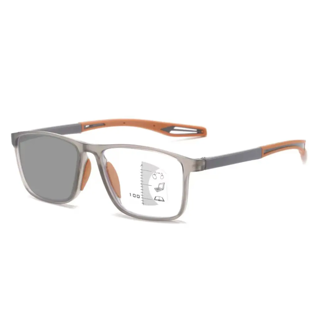 Multi Focus Progressive Photochromic Reading Glasses