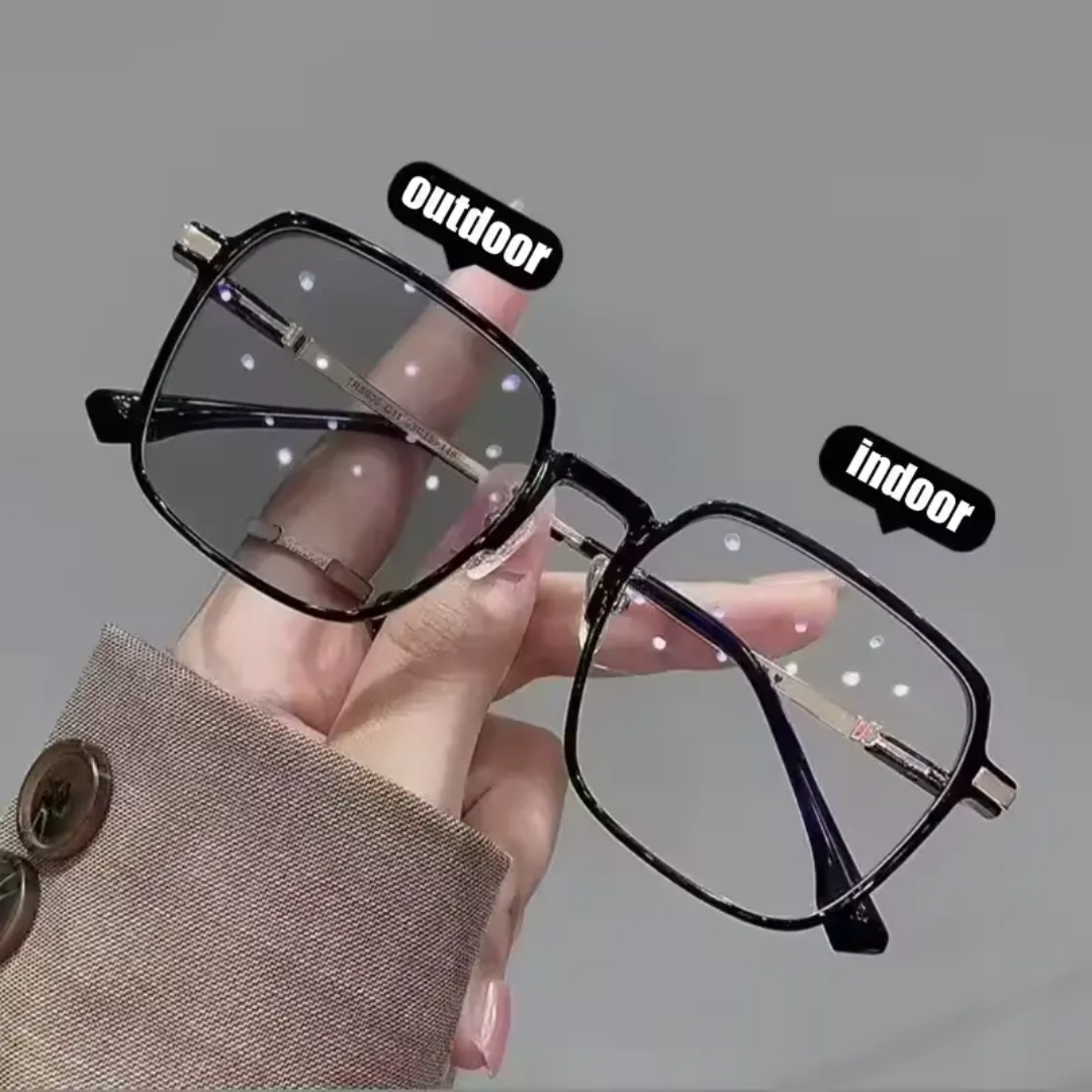 Photochromic Glasses, One Pair. Two Modes. Unlimited Comfort.(GU8)