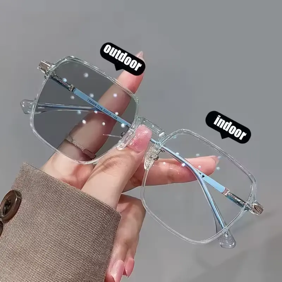 Photochromic Glasses, One Pair. Two Modes. Unlimited Comfort.(GU8)